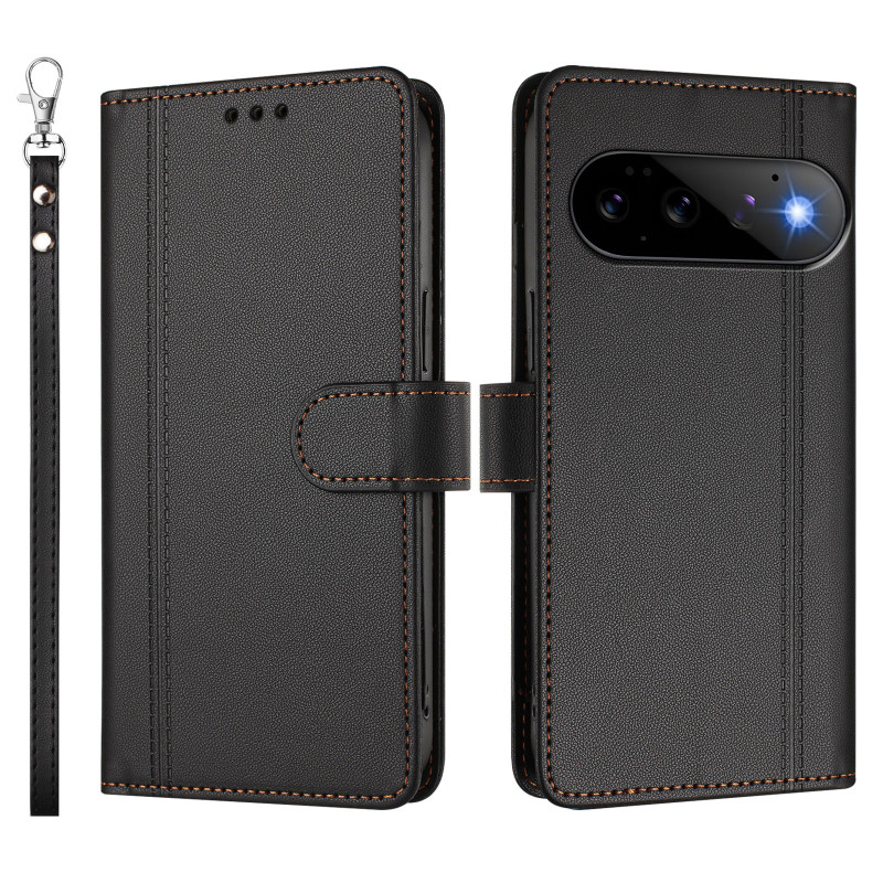 Housse Google Pixel 11 Pro / 11 Portefeuille 9 Porte-Cartes et Lanière