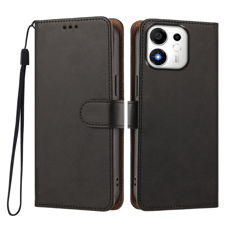 Housse Honor 600 Smart Effet Cuir Uni