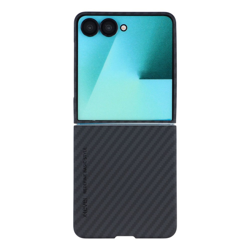 Coque Samsung Galaxy Z Flip 8 Fibre Carbone X-LEVEL