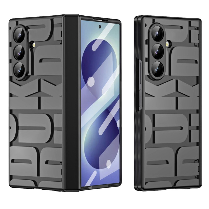Coque Samsung Galaxy Z Fold 8 Ultra Rigide Électroplaquée avec Verre Trempé