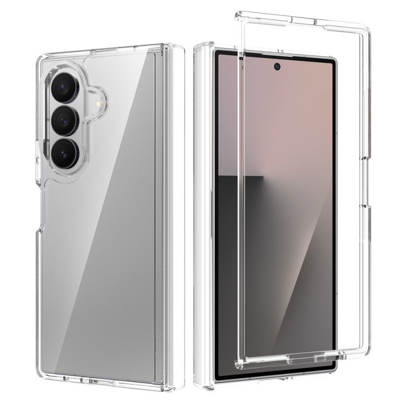 Coque Samsung Galaxy Z Fold 8 Ultra Transparente avec Protection de Charnière