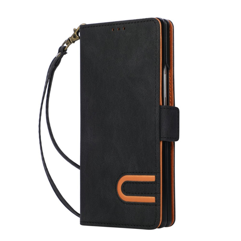 Housse Samsung Galaxy Z Fold 8 Ultra Design Effet Cuir