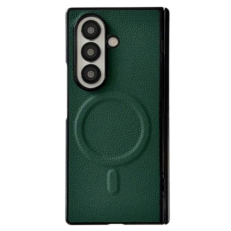 Coque Samsung Galaxy Z Fold 8 Ultra Magnétique Texture Litchi