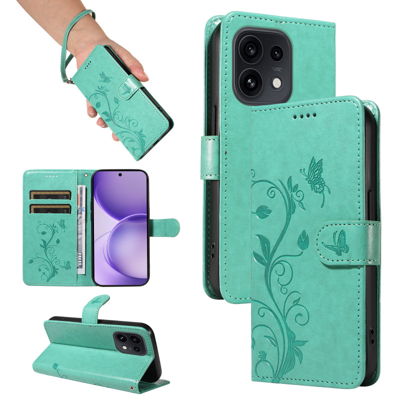 Housse Oppo Reno 16 5G / 16 Pro 5G Fleurettes
