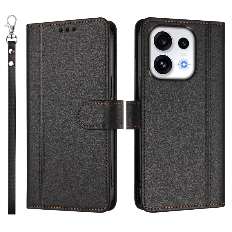 Housse Oppo Reno 16 5G / 16 Pro 5G Portefeuille Multi-Cartes