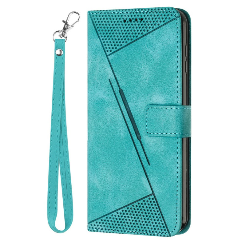 Housse Oppo Reno 16 F 5G / 16 FS 5G Design Rétro à Lanière