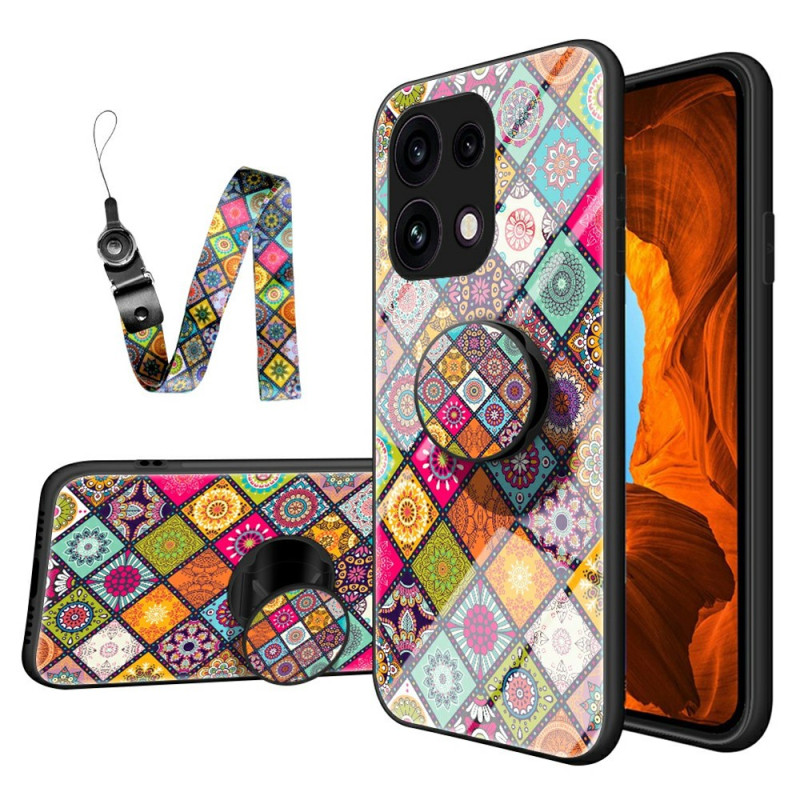 Coque Oppo Reno 16 F 5G Design Patchwork