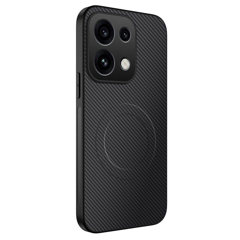 Coque Oppo Reno 16 F 5G / 16 FS 5G Fibre Carbone