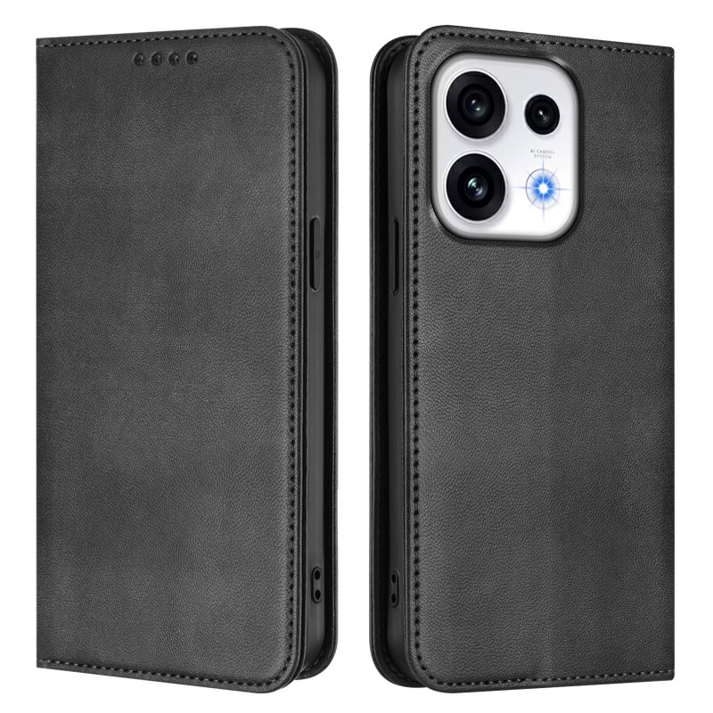 Housse Oppo Reno 16 F 5G / 16 FS 5G Effet Cuir Vintage