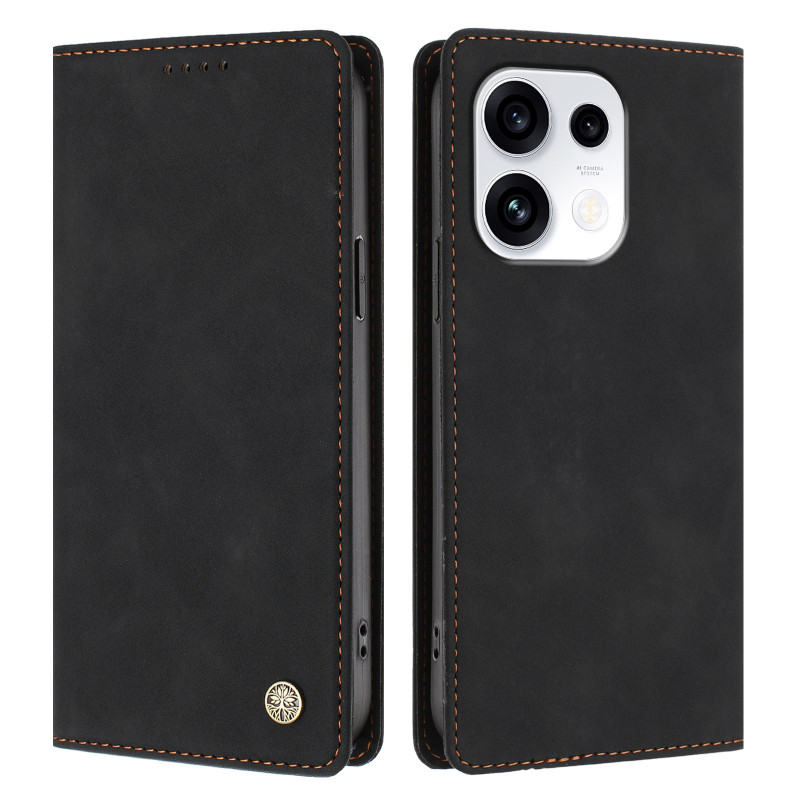 Flip Cover Oppo Reno 16 F 5G / 16 FS 5G Effet Daim Rivet