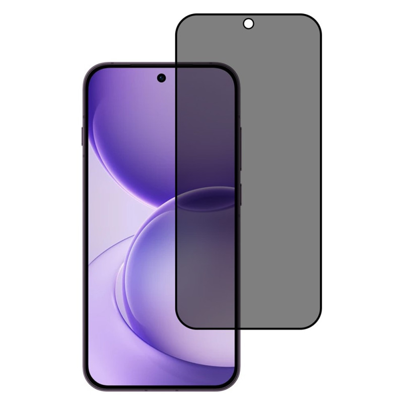 Protection en Verre Trempé Anti-Espion pour Écran Oppo Reno 16 F 5G / 16 FS 5G