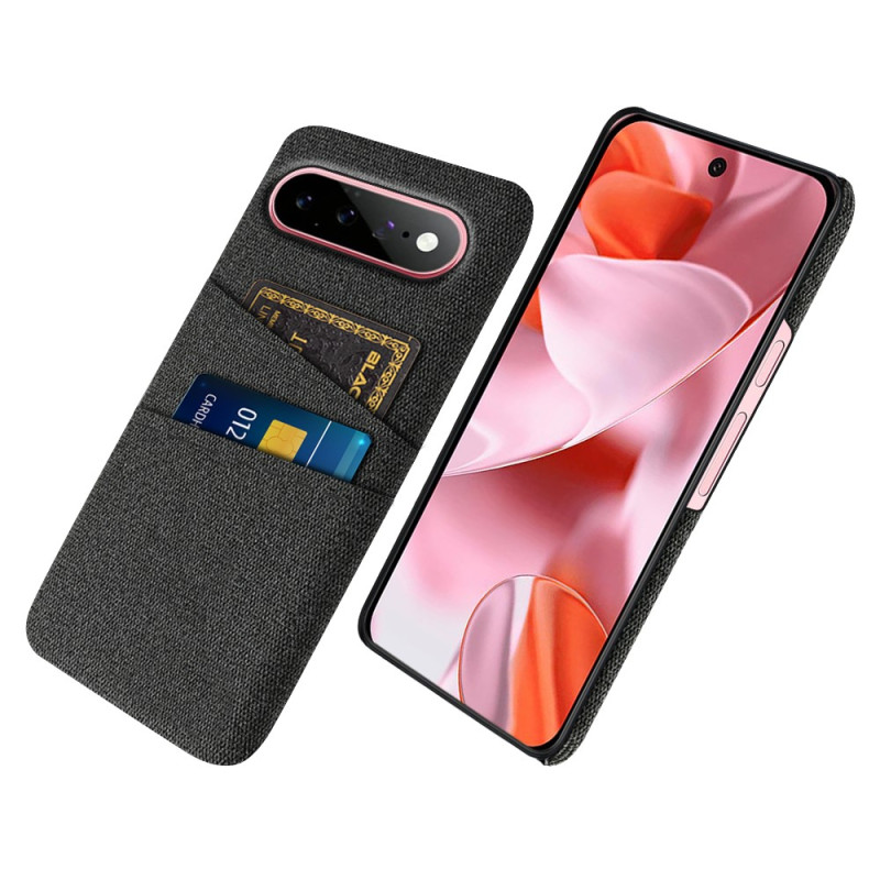 Coque Google Pixel 11 Pro / 11 Effet Tissu Porte-Cartes