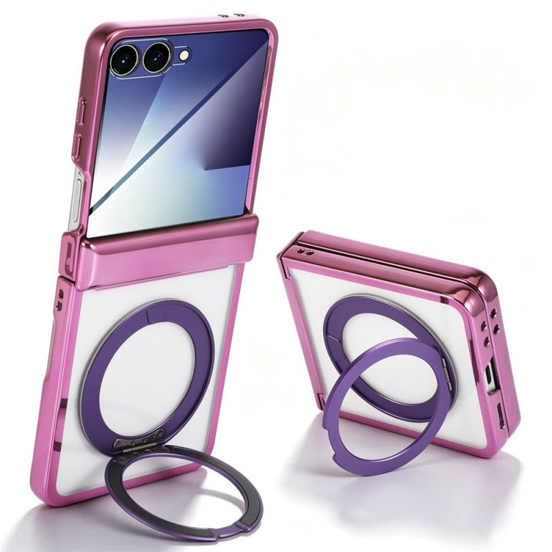 Coque Samsung Galaxy Z Flip 8 Design Anneau-Support