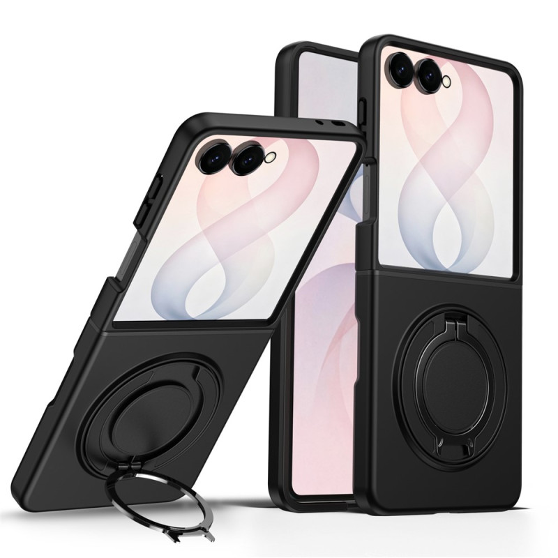 Coque Samsung Galaxy Z Flip 8 Magnétique Anneau Métallique