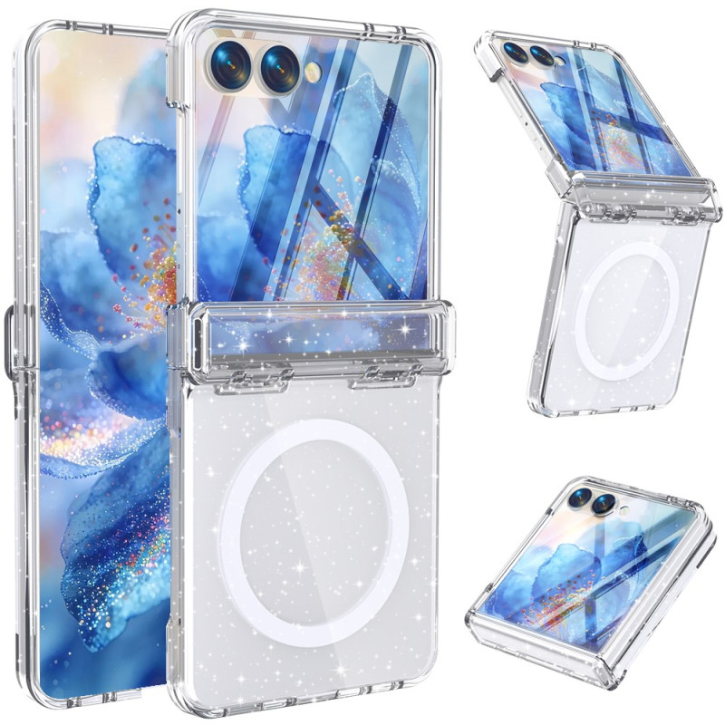 Coque Samsung Galaxy Z Flip 8 Magnétique Paillettes