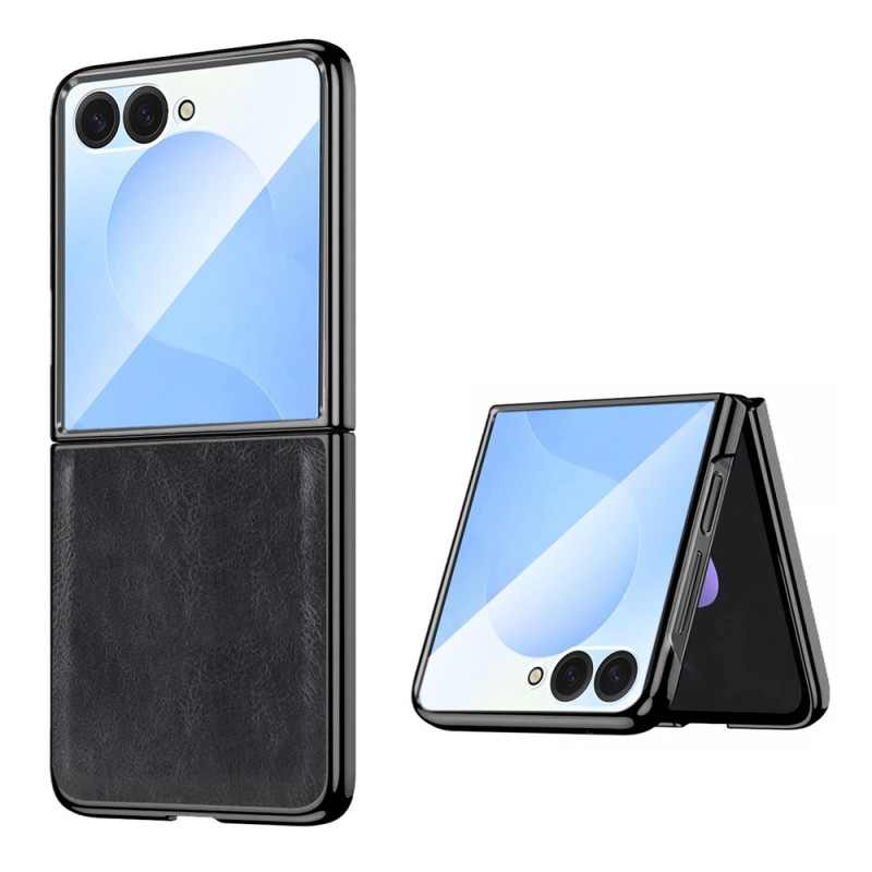 Coque Samsung Galaxy Z Flip 8 Effet Cuir Finition Texturée