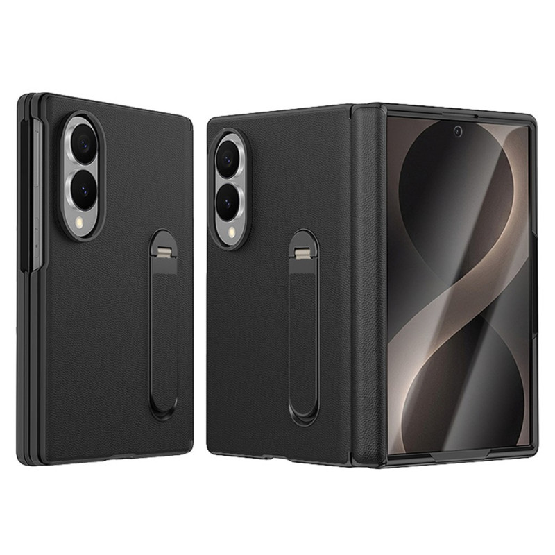 Coque Samsung Galaxy Z Fold 8 Effet Cuir et Support Mains Libres