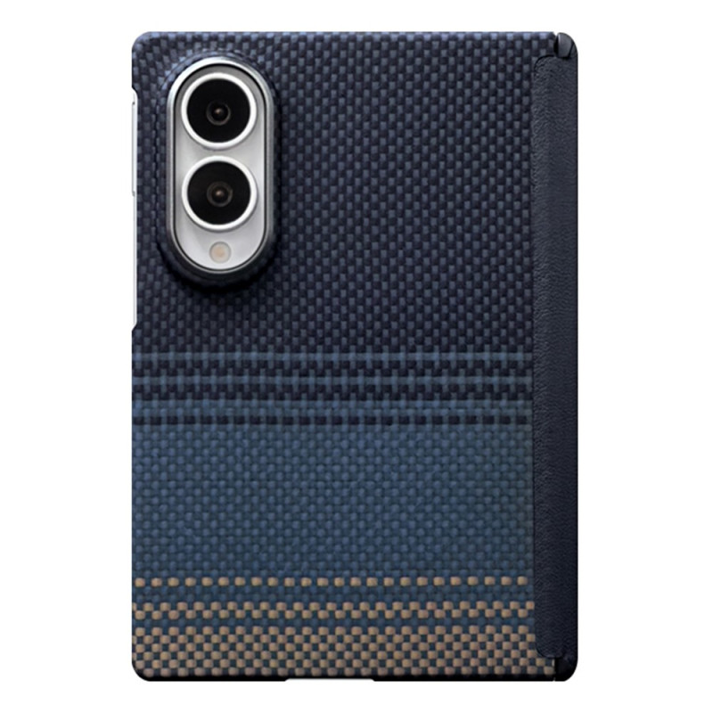 Coque Samsung Galaxy Z Fold 8 Magnétique Fibre d’Aramide Dégradée