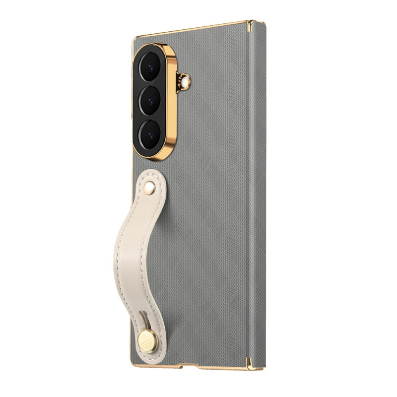 Coque Samsung Galaxy Z Fold 8 Ultra Dragonne et Protection Double Axe de Charnière