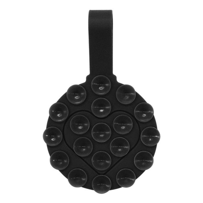 Support Cœur Double Face à Ventouses pour Smartphone