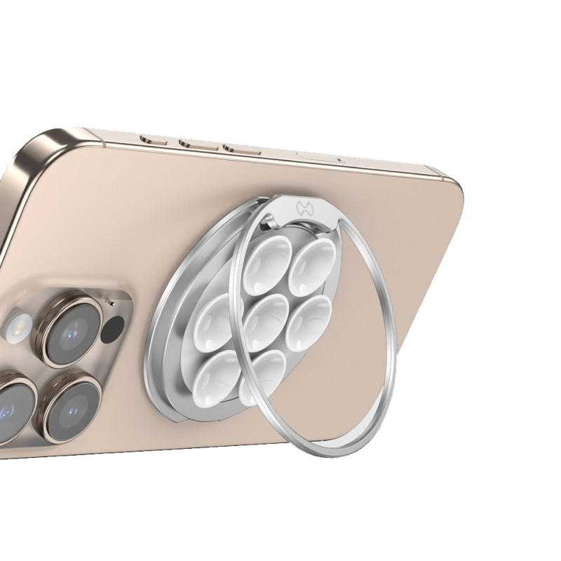 Support Magnétique MagSafe avec Ventouse et Miroir XUNDD