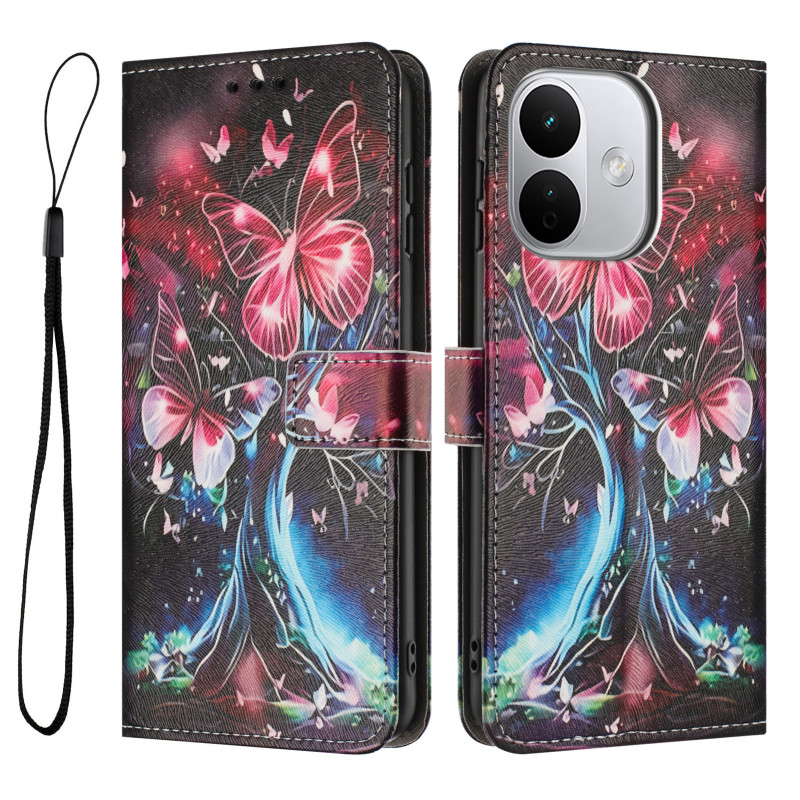 Housse Xiaomi Redmi Note 17 Pro 5G Arbre aux Papillons