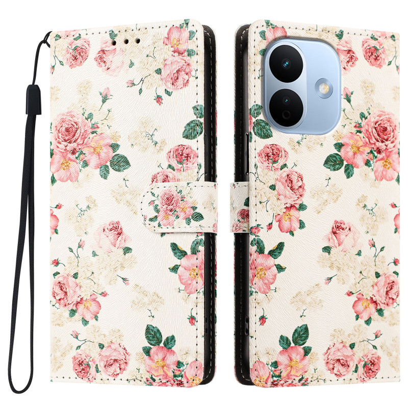 Housse Xiaomi Redmi Note 17 Pro 5G Fleurs Liberty
