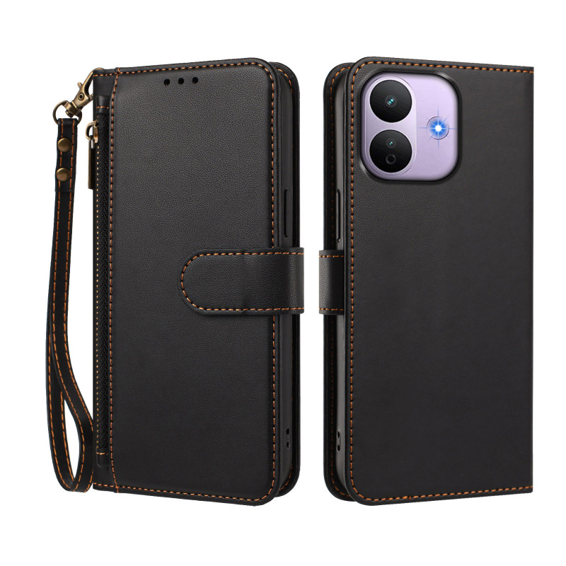 Housse Xiaomi Redmi Note 17 Pro 5G Portefeuille Couture