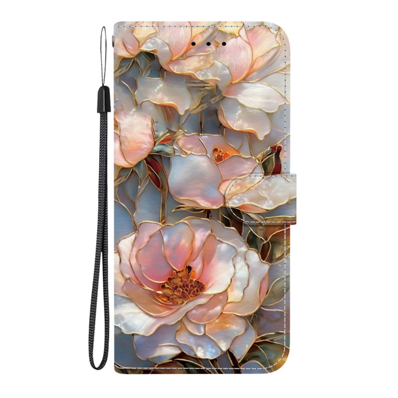 Housse Xiaomi Redmi Note 17 Pro 5G Pivoine Dorée
