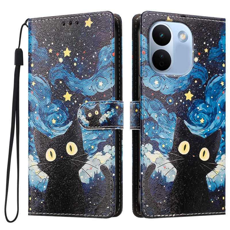 Housse Xiaomi Redmi Note 17 Pro Max 5G Chat Étoilé