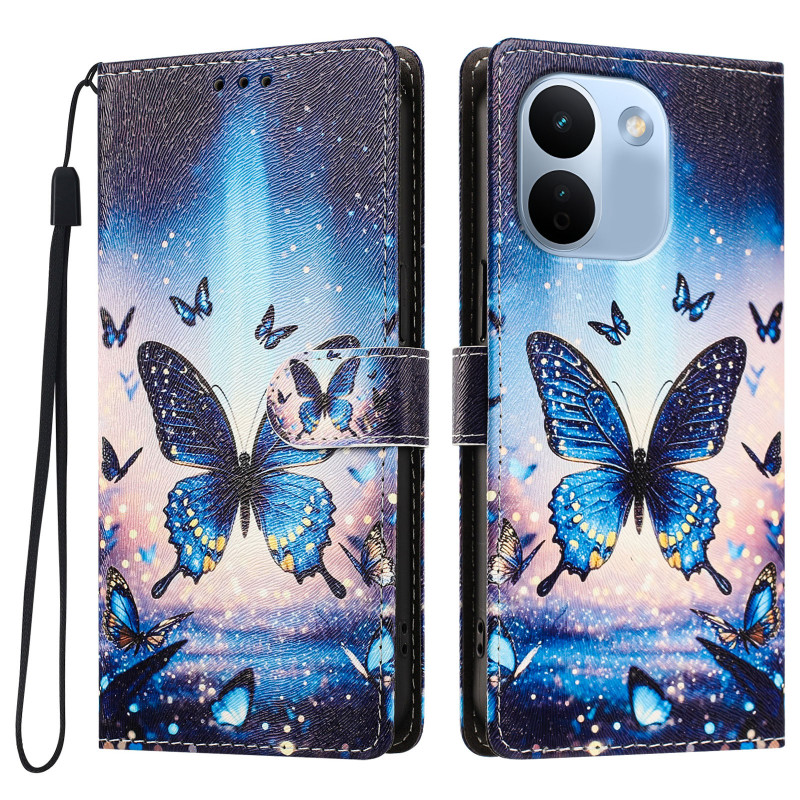 Housse Xiaomi Redmi Note 17 Pro Max 5G Papillon Fluorescent