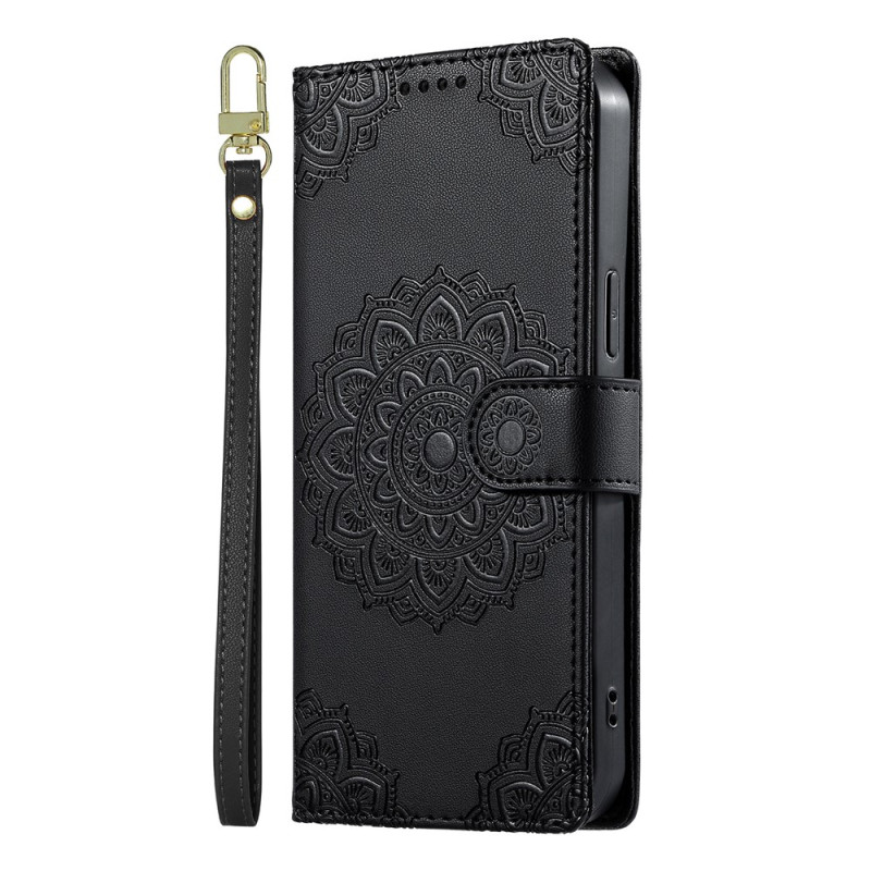 Housse Xiaomi Redmi Note 17 Pro Max 5G Mandala Floral à Lanière