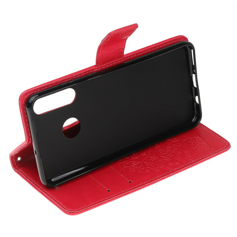Housse Huawei P Smart Plus 2019 Arbre et Hiboux à Lanière Housse Huawei P Smart Plus 2019 Arbre et Hiboux à Lanière