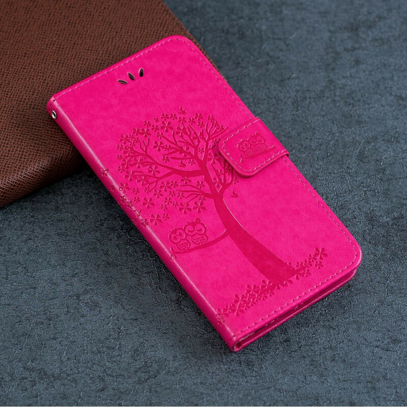 Housse Huawei P Smart Plus 2019 Arbre et Hiboux à Lanière Housse Huawei P Smart Plus 2019 Arbre et Hiboux à Lanière