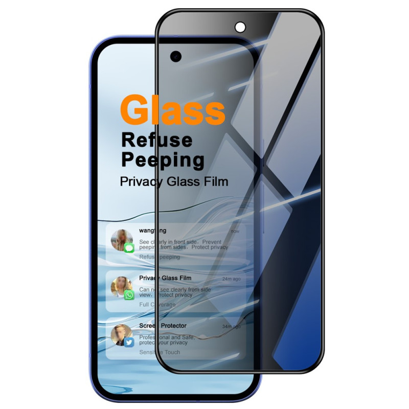 Protection en Verre Trempé Anti-Espion pour Écran Extérieur Google Pixel 11 Pro Fold