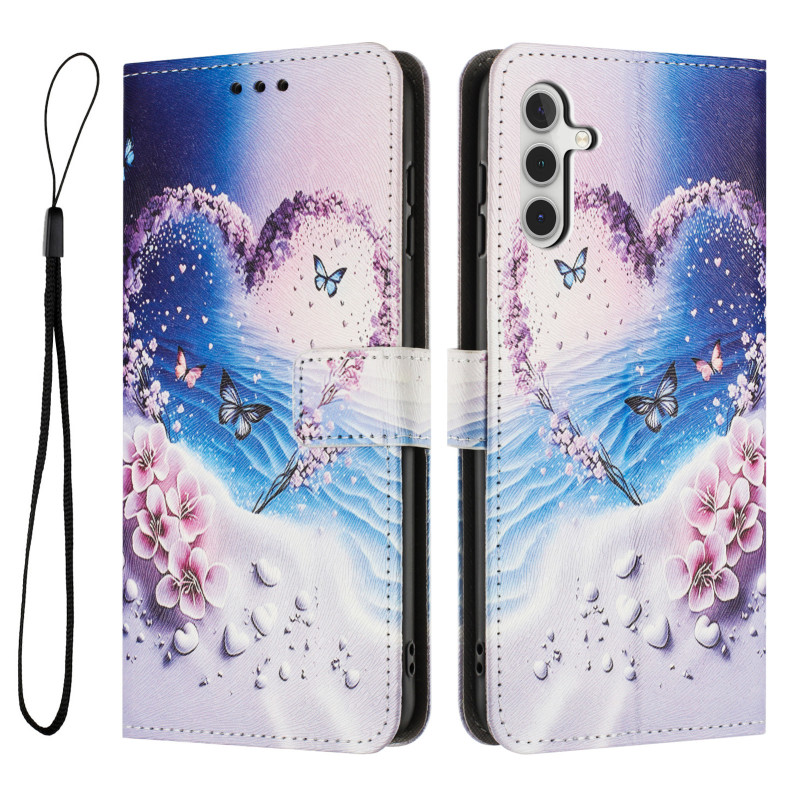 Housse Samsung Galaxy S26 FE Coeur et Papillons