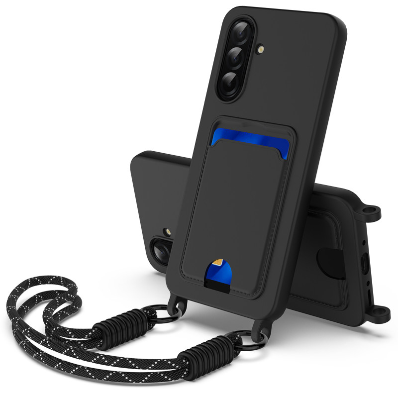 Coque à Cordon Samsung Galaxy S26 FE Porte-Carte