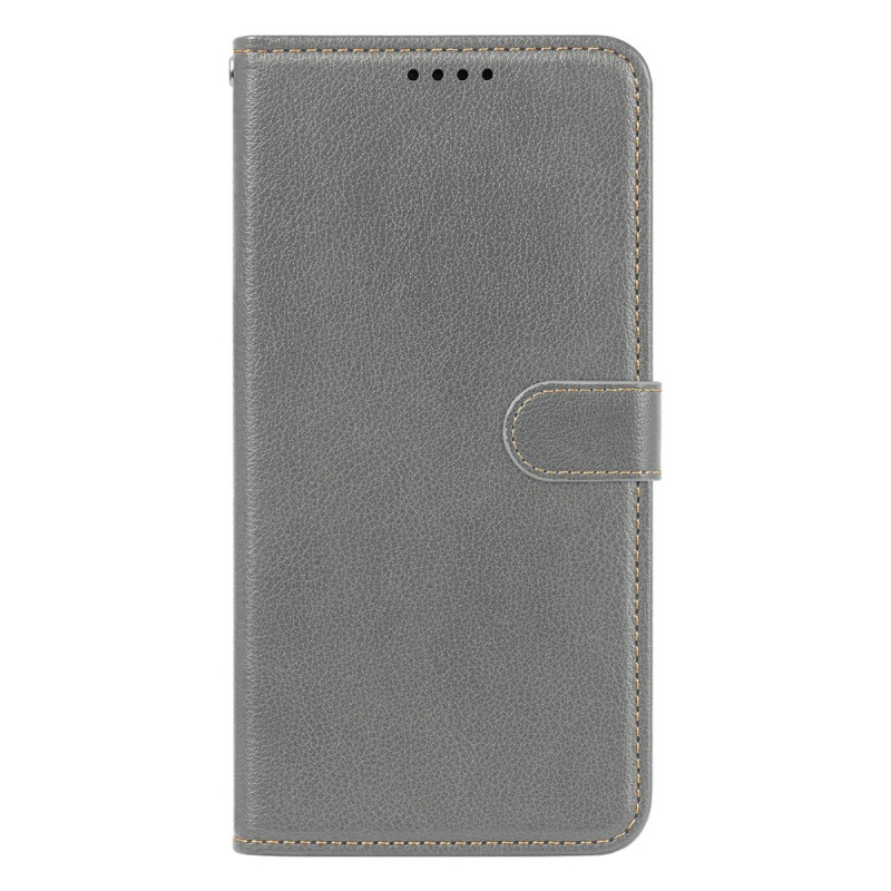 Housse Samsung Galaxy S26 FE Texture Litchi (protection RFID)