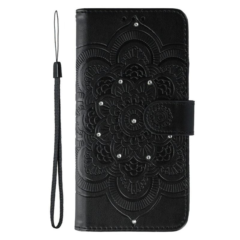Housse Samsung Galaxy S26 FE Mandala Strass