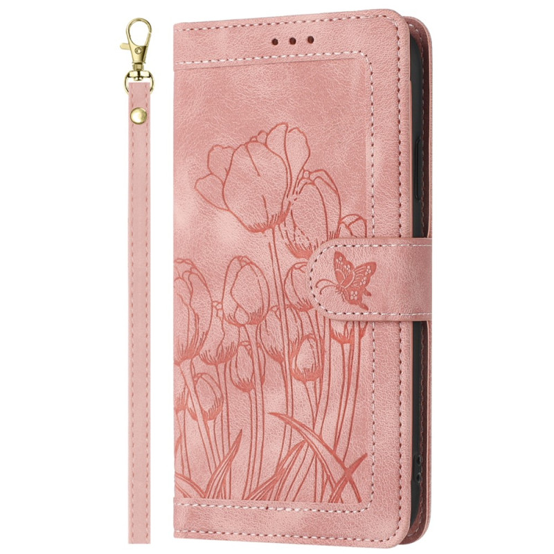 Housse Xiaomi Redmi 17 5G / 4G Effet Daim Tulipes