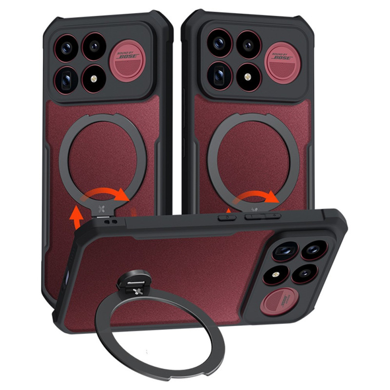 Coque Poco F9 Ultra Magnétique avec Anneau-Support XUNDD