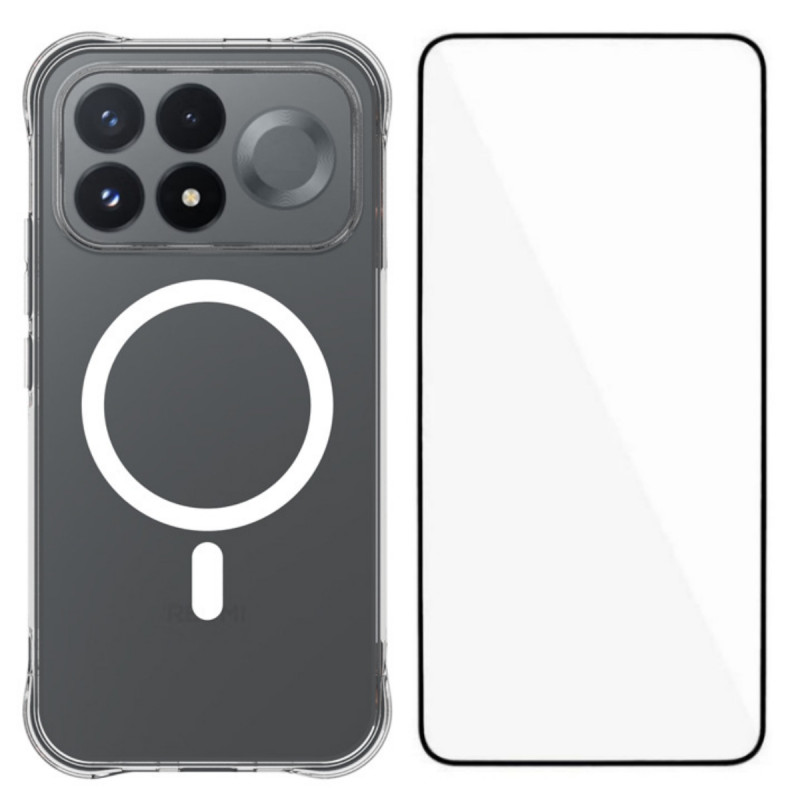 Coque Poco F9 Pro Magnétique avec Protecteur Écran