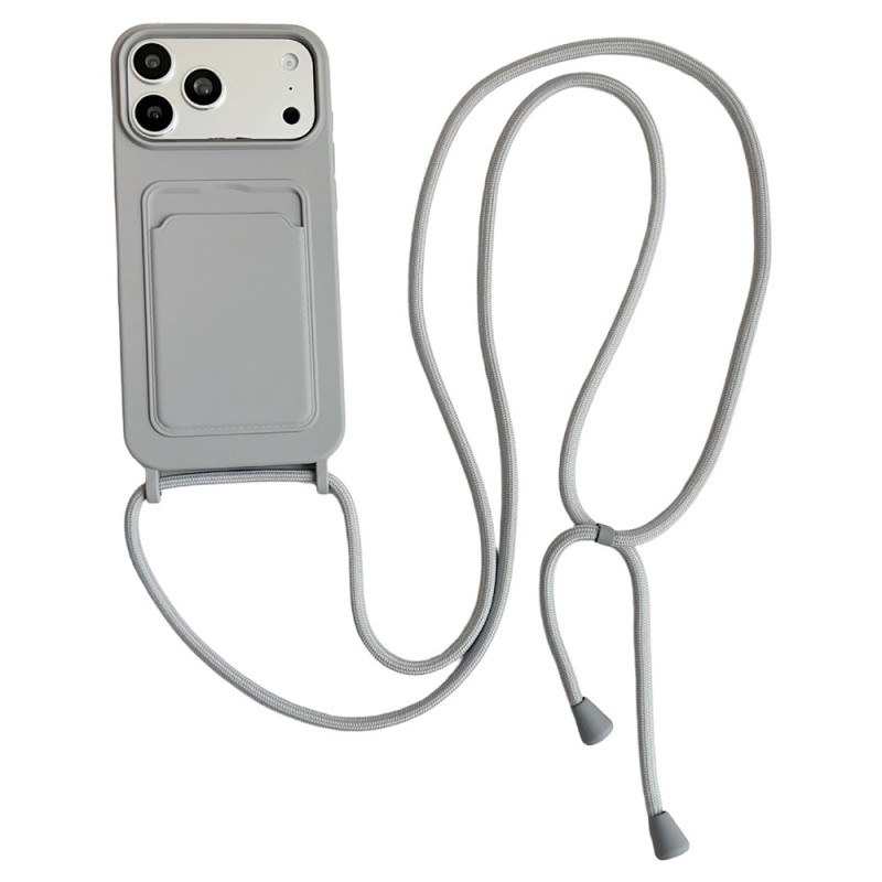 Coque à Cordon iPhone 18 Pro / 17 Pro Porte-Carte
