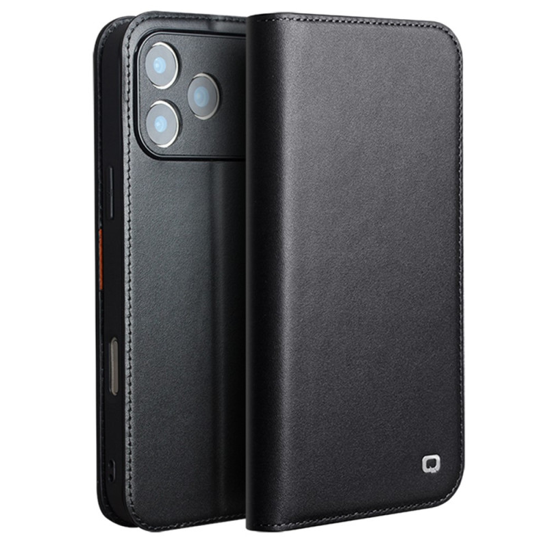 Flip Cover iPhone 18 Pro Cuir QIALINO
