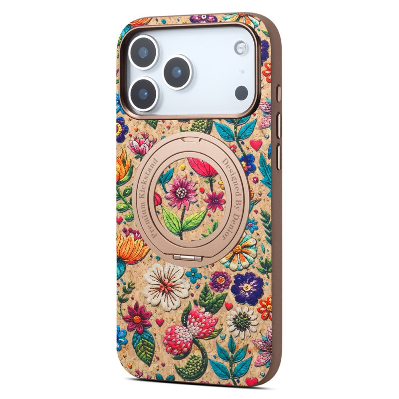 Coque iPhone 18 Pro / 17 Pro Magnétique Rétro avec Support DENIOR