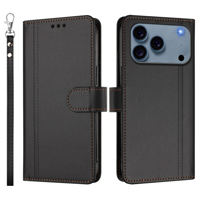 Housse iPhone 18 Pro Max / 17 Pro Max Portefeuille 9 Porte-Cartes