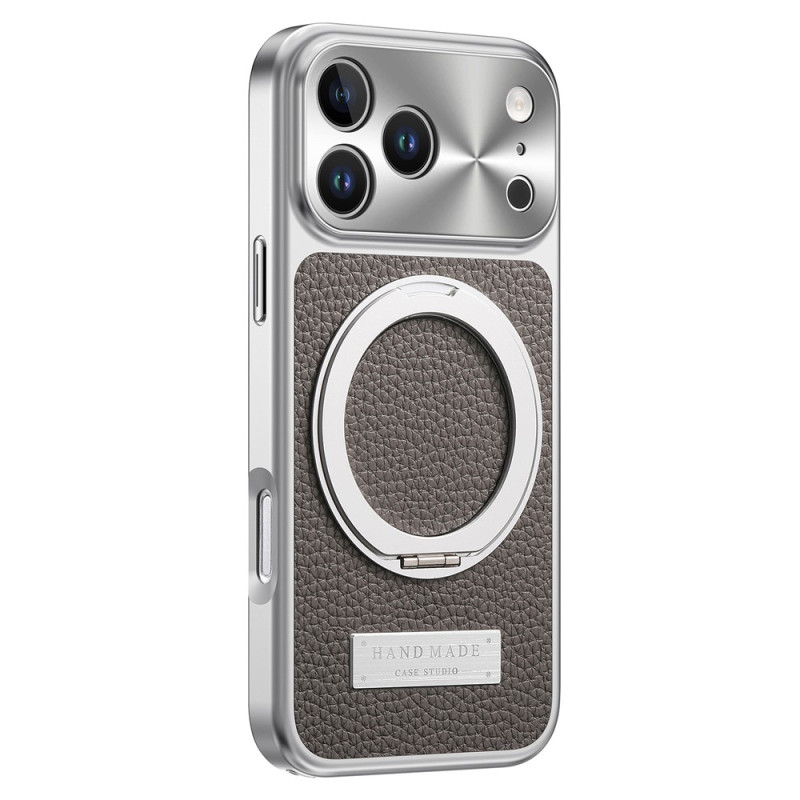 Coque iPhone 18 Pro Max / 17 Pro Max MagSafe Texture Litchi