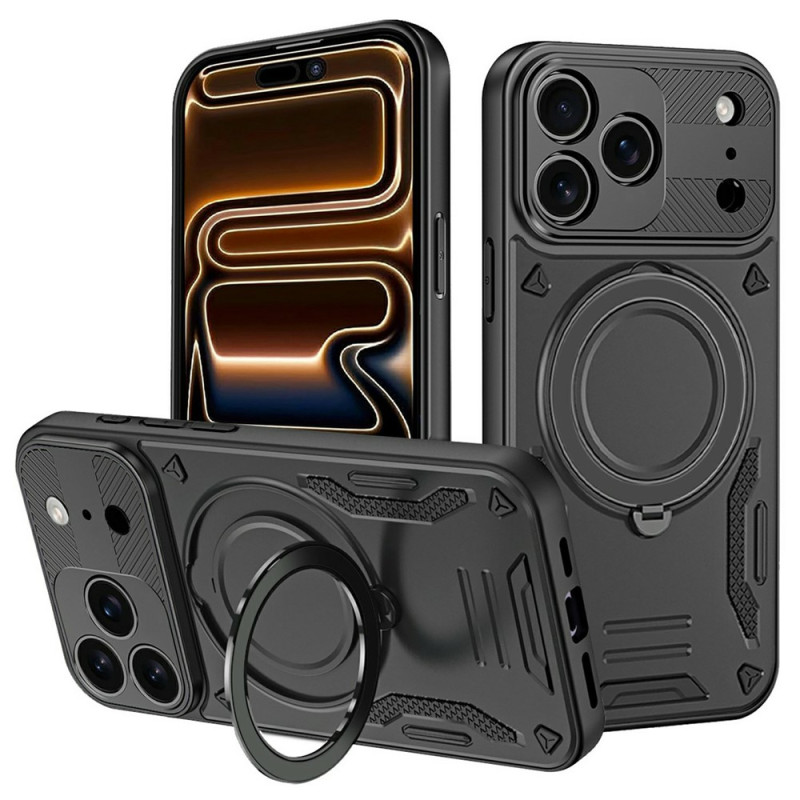 Coque iPhone 18 Pro Max / 17 Pro Max Magnétique Antichoc avec Support 360°
