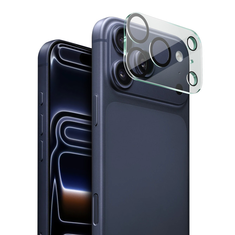 Lentille de Protection en Verre Trempé pour iPhone 18 Pro Max (cercles)