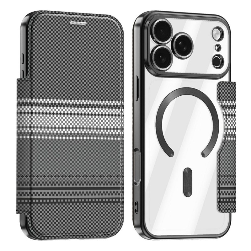 Flip Cover iPhone 18 Pro Max / 17 Pro Max Magnétique avec Porte-Cartes Anti-RFID